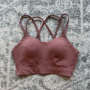 Like A Cloud Longline Bra Spiced Chai